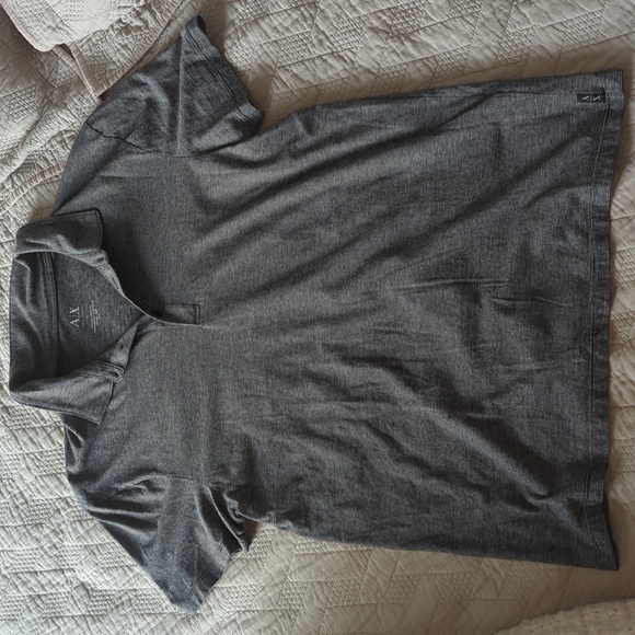 Armani Exchange Striped Mens Polo Size Large - Picture 3 of 4